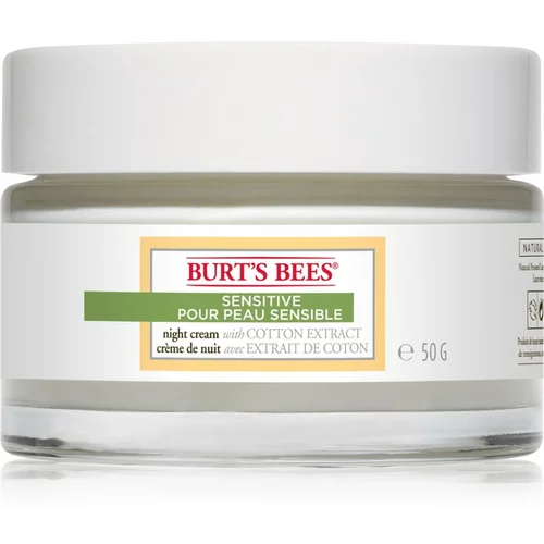 Burt's Bees Sensitive hidratantna noćna krema za osjetljivu kožu lica 50 g