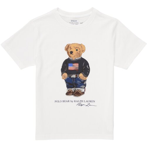 Polo Ralph Lauren Majice s kratkimi rokavi SS CN-TOPS-T-SHIRT Bela Slike