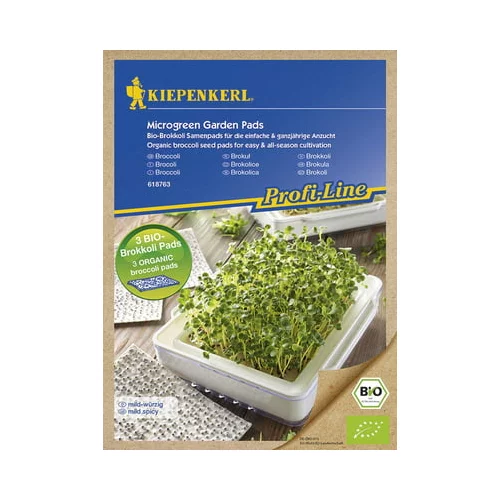 KIEPENKERL Bio kalčki brokoli Kiepenkerl (3 semenske blazinice)