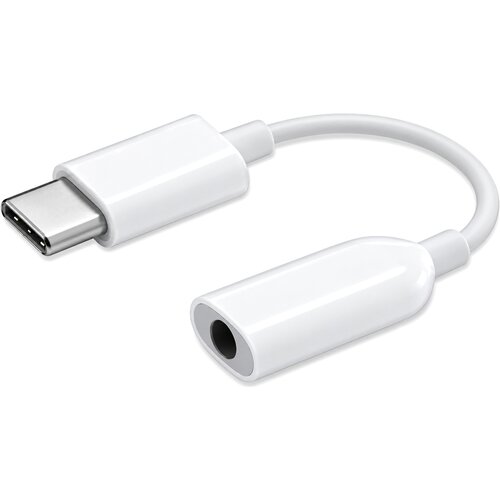 Xiaomi adapter USB-C v 3.5mm avdio priključek bele barve Slike