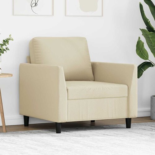  Fotelja krem 60 cm od umjetne kože Cene