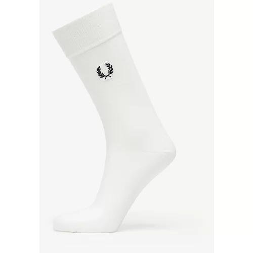 Fred Perry Classic Laurel Wreath Sock Snow White/ Black