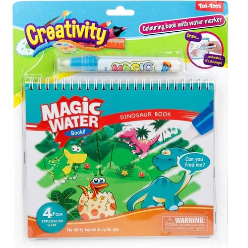 Magic Toys Vodom bojanka za djecu - Dinosauri Cene