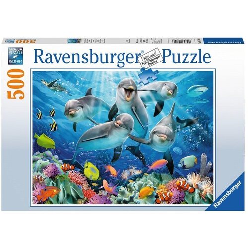 Ravensburger Puzzle Delfini, 500 delova Slike