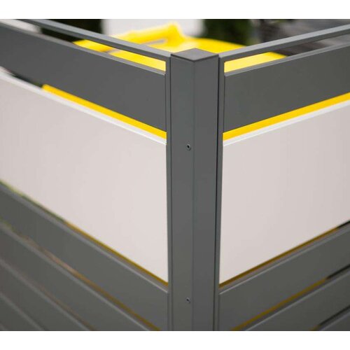 WESTMANN spremi&amp;scaron;te za 2 kante za smeće Planum | 2 x 240L | Antracit | 170x90x120 cm - BRANDED IN GERMANY Slike
