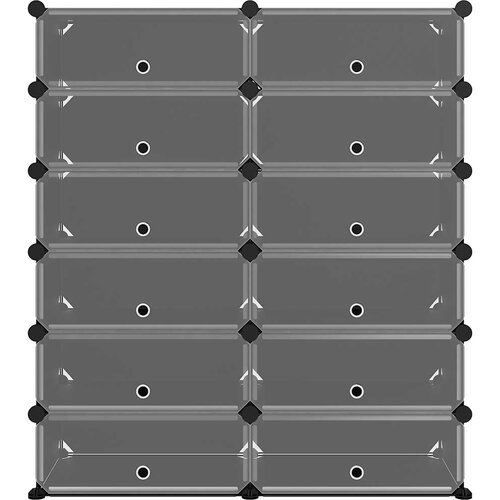  Stalak za cipele crni 94,5 x 36,5 x 106 cm PP Slike