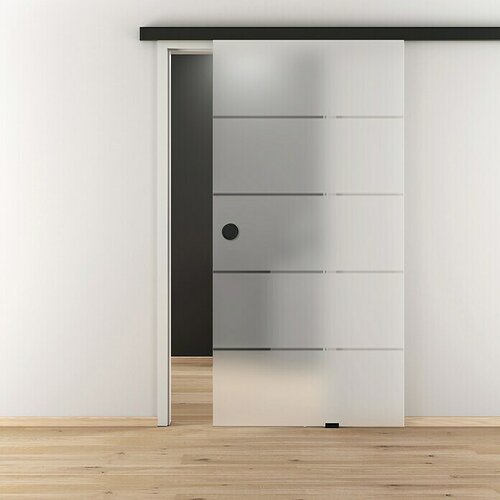 DIAMOND DOORS Black Edition Staklena vrata s priborom Jubidoor 6.1 (935 x 2.058 mm, Sigurnosno kaljeno staklo (ESG)) Cijene