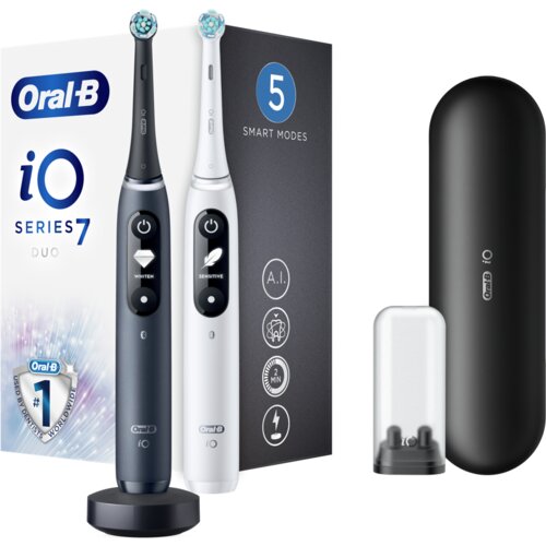 Oral-b oral b IO7 duo bela/črna oralb Cene