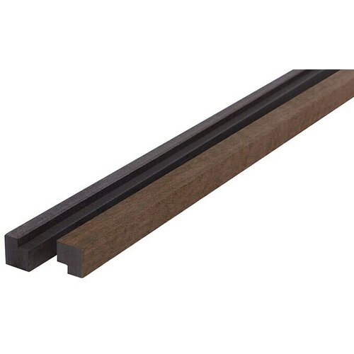 FibroTech Završna letvica za akustične panele (Dimljeni hrast, 3.000 x 25 x 22 mm, 2 Kom.) Cijene