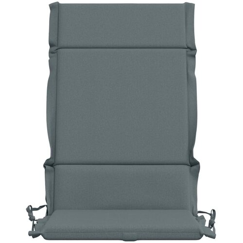  Jastuk za stolac s visokim naslonom GEMERT 6 kom. - Plava (melange) 120 x 50 x 3 cm 6 Slike
