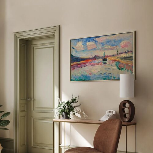  Slika - Henri Matisse &amp;ndash; Canal du Midi 120x80 U prirodnom drvenom okviru Slike