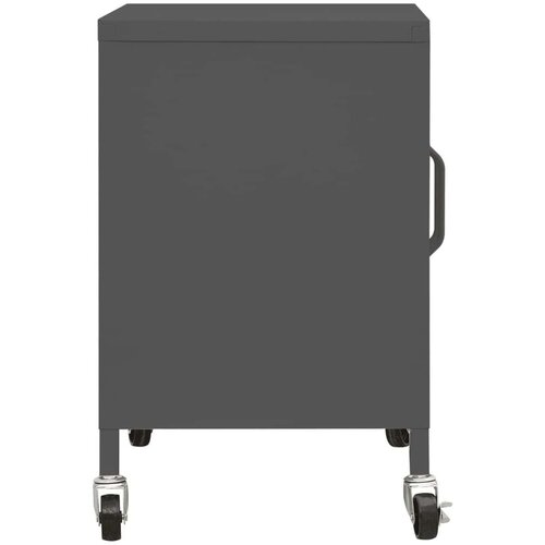 vidaXL Omara za shranjevanje antracitna 60x35x49 cm jeklo Cene