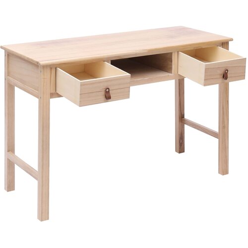  Pisaći stol prirodna boja 110 x 45 x 76 cm drveni Slike