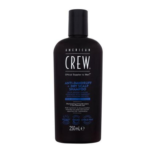 American Crew Anti-Dandruff + Dry Scalp &amp;scaron;ampon proti prhljaju in suhemu lasi&amp;scaron;ču za mo&amp;scaron;ke Slike