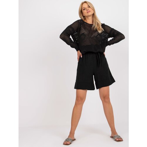 Och Bella Shorts-TW-SN-BI-26464.07-black Cijene