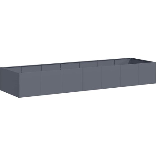  Sadilica antracit 280x80x40 cm od čelika Slike