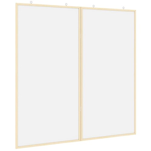 vidaXL Bilten tabla Bela 80 x 80 x 1.4 cm Trdna borovina, (5000152856) Cene