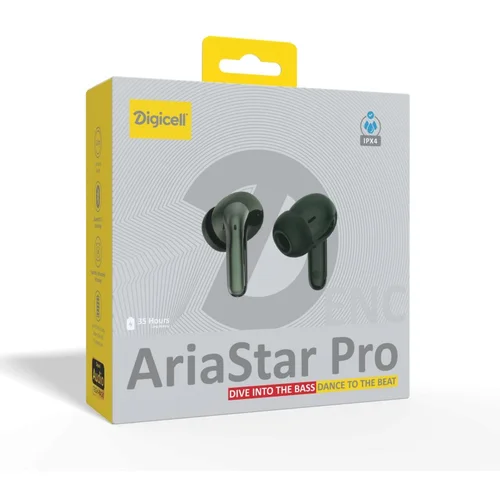  Digicell AriaStar Pro TWS ENC Emerald Green