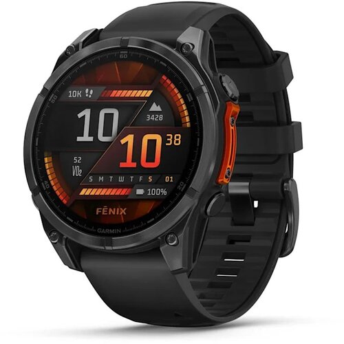 Garmin Fenix 8 3.56 cm (1.4) AMOLED 47 mm Digital 454 x 454 pixels Touchscreen Black Wi-Fi GPS (satellite) Cijene