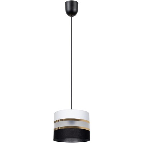  Luster na sajli CORAL 1xE27/60W/230V crno-beli Cene