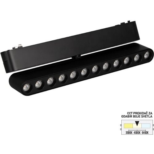  led magnetna svetiljka cct ultra slim FMS2101-12 bk Cene