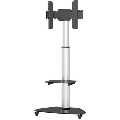 TECHly Floor Stand with Shelf Trolley TV LCD /LED /Plasma 37-70 Silver Cijene