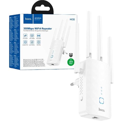 hoco. Wireless-N Extender-Access Point, 300Mbps - HI35 WiFi4 Repeater Cijene