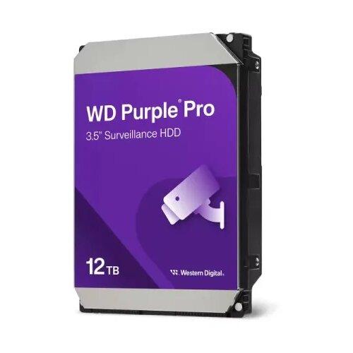 Western Digital HDD 12TB WD122PURP Purple Pro 7200RPM 256MB Cene