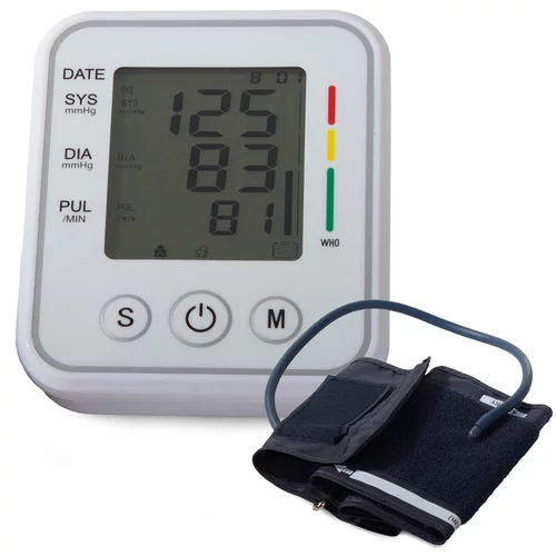 VERK_GROUP Elektronski LCD ramenski manometer – merilnik krvnega tlaka, (20373634)