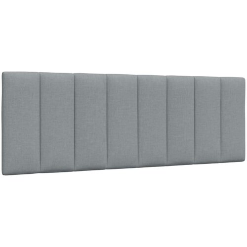 vidaXL Vzglavna stranica svetlo siva 120 cm blago Cene