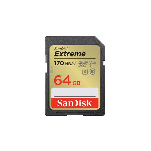 San Disk 64GB Extreme (SDSDXV2-064G-GNCIN ) memorijska kartica SDXC class 10 Slike