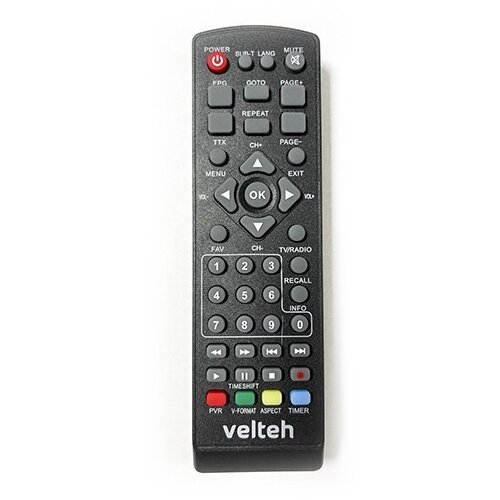 Veltech Velteh 600T2 H.264 Daljinski upravljač za Set top box, Crni Slike