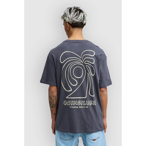 Quiksilver Curve Palm T-shirt iron gate Cene