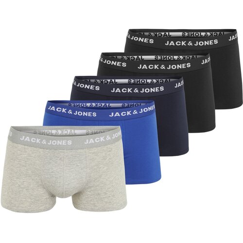 Jack &amp;amp; Jones Bokserice mornarsko plava / kraljevsko plava / svijetlosiva / crna / bijela Slike