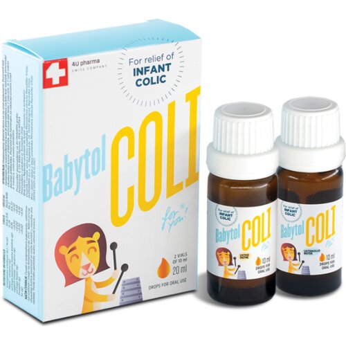 4U Pharma Babytol Coli Kapi za bebe, 2x10 ml Cene