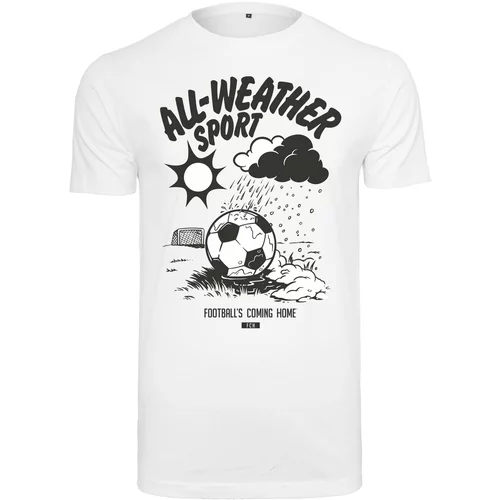 Merchcode Footballs Coming Home All Weather Sports Tee white