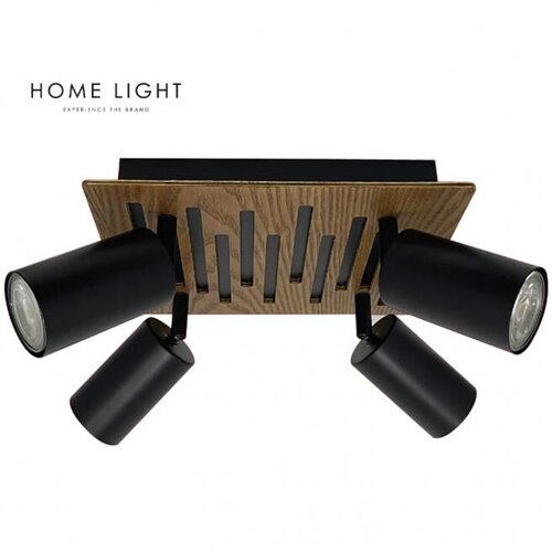 Bb Link Spot lampa 4*GU10 Crna/Drvo TALIA 68 Cene