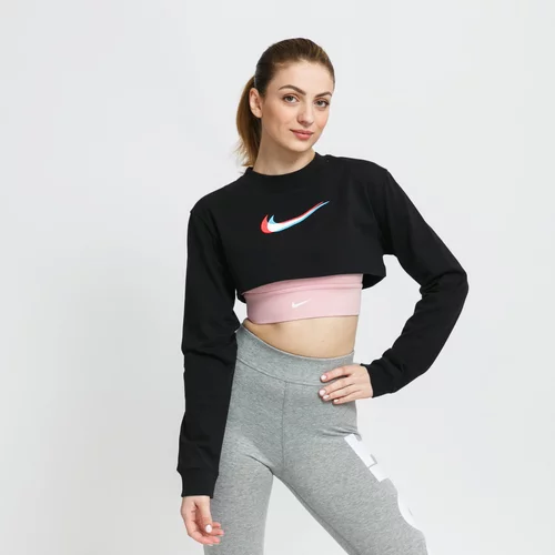 Nike Sportswear Long Sleeve Crop Top Print