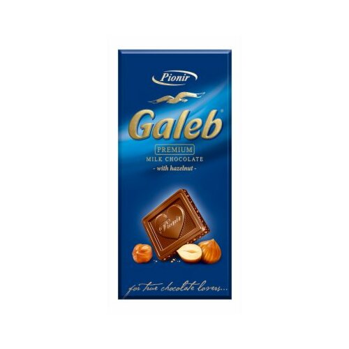 Pionir galeb čokolada crna premium mlecna sa les. 100G Cene