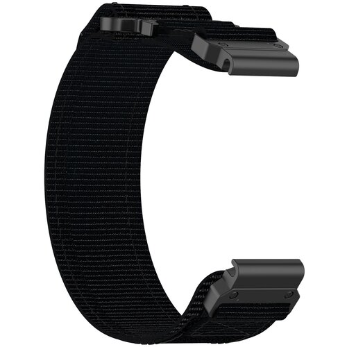 INF 22 mm pas za uro za garmin quatix 7 pro/fenix/fenix 6/Fenix 5 velikost m najlon black, (21401425) Cene