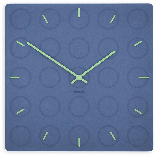 Von Der Factory Zidni sat Luxhora Circula Dark Blue 10 boja kazaljki Slike