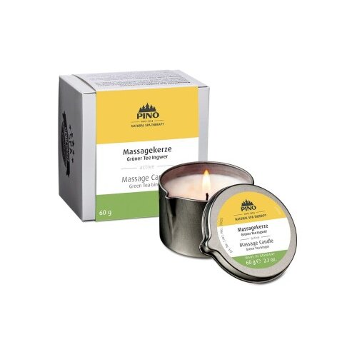 Pino Masažna sveča Zeleni čaj - ingver, 60 g Cene