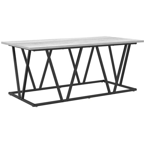  Kava Stol 100 x 50 x 40 cm Projektirano drvo i metal Slike