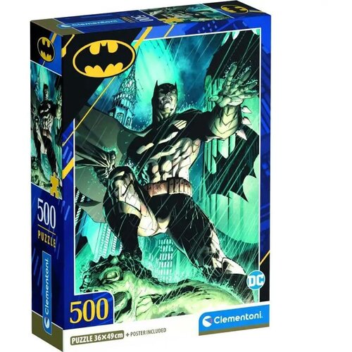 Clementoni DC Comics Batman v dežju, 500-delna sestavljanka - Cene