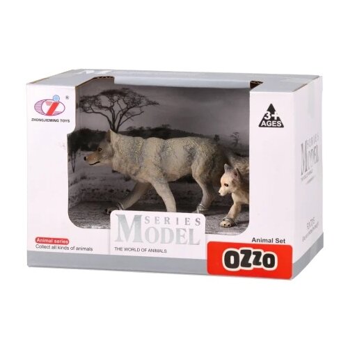 Ozzo Series model, set figura, vukovi, miks Slike