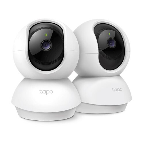 Tp-link Tapo C210P2 3MP 2K 360&deg; dnevno/nočna Pan/Tilt WiFi bela notranja nadzorna kamera 2 kom Cene