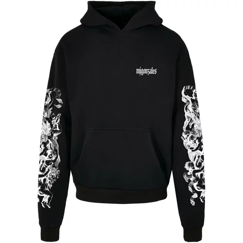MJ Gonzales Sweater majica 'Celestial Chapter' crna / bijela