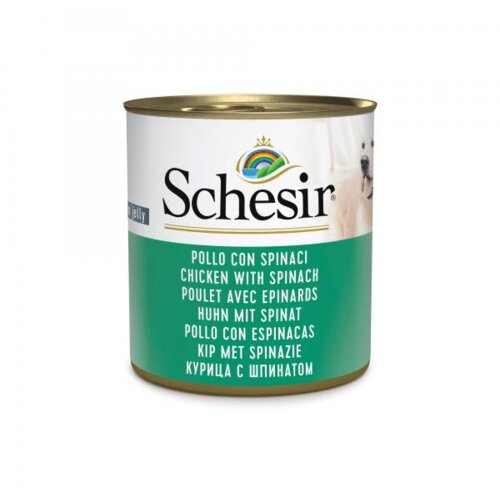 Schesir piletina sa špinatom u želeu, konzerva 285 g Cene