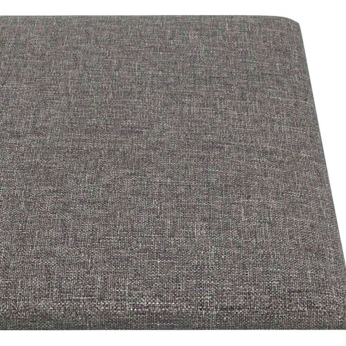  Zidna uzglavlja 12 pcs Svijetlo siva 90 x 15 cm tkanina - Svjetlosiva 90 x 15 cm Pravokutno Slike