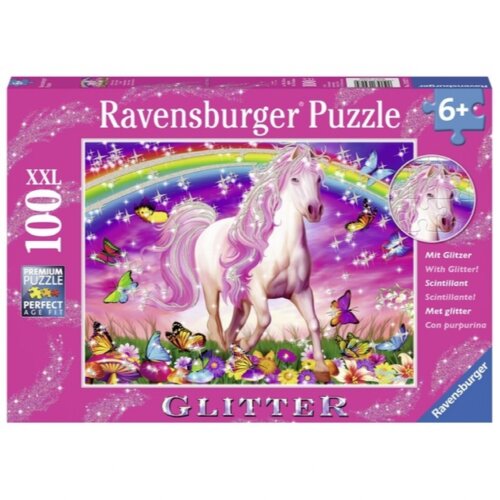 Ravensburger puzzle (slagalice) - Konj sa šljokicama Slike